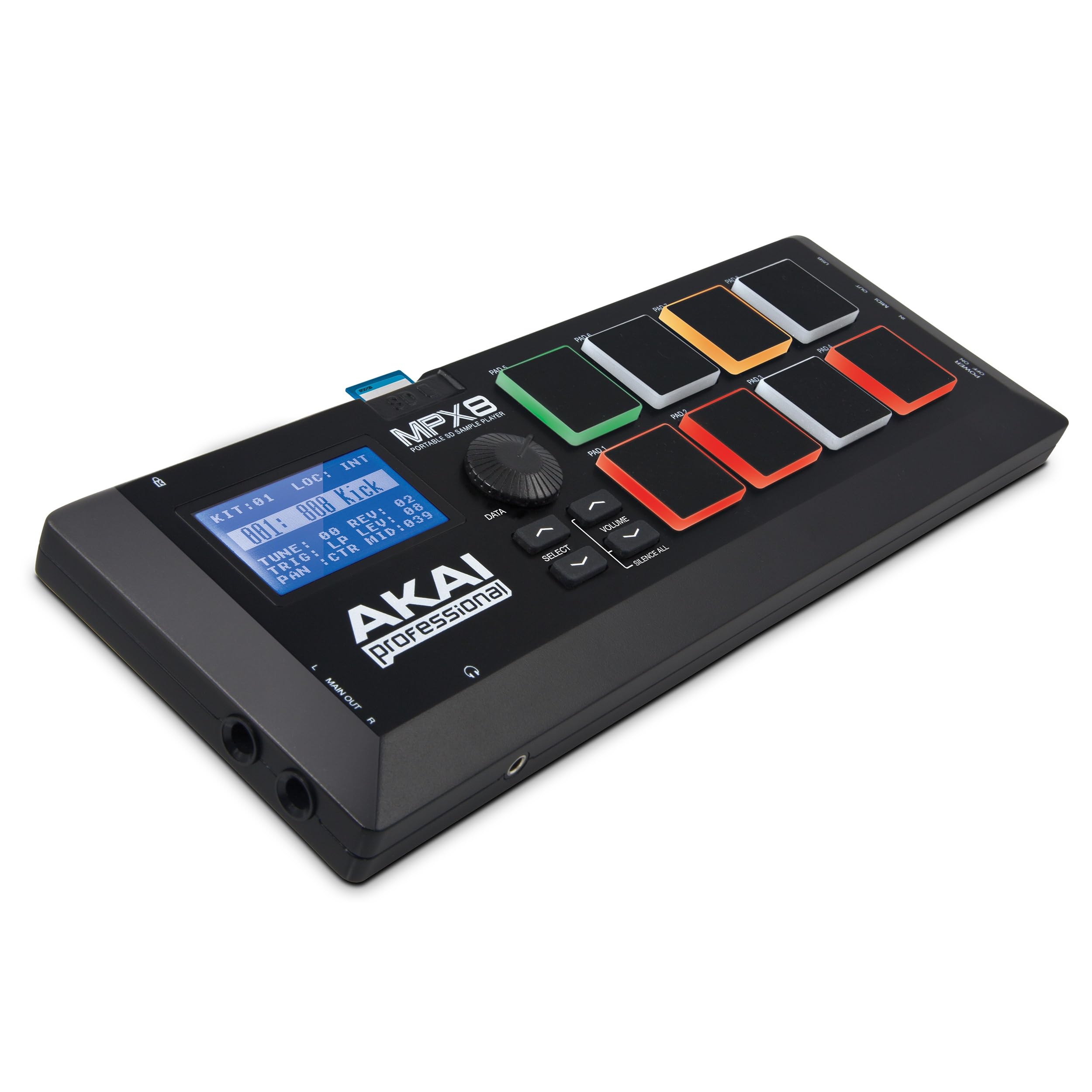 Akai Professional MPX8 USB MIDIサンプルパッドコントローラー