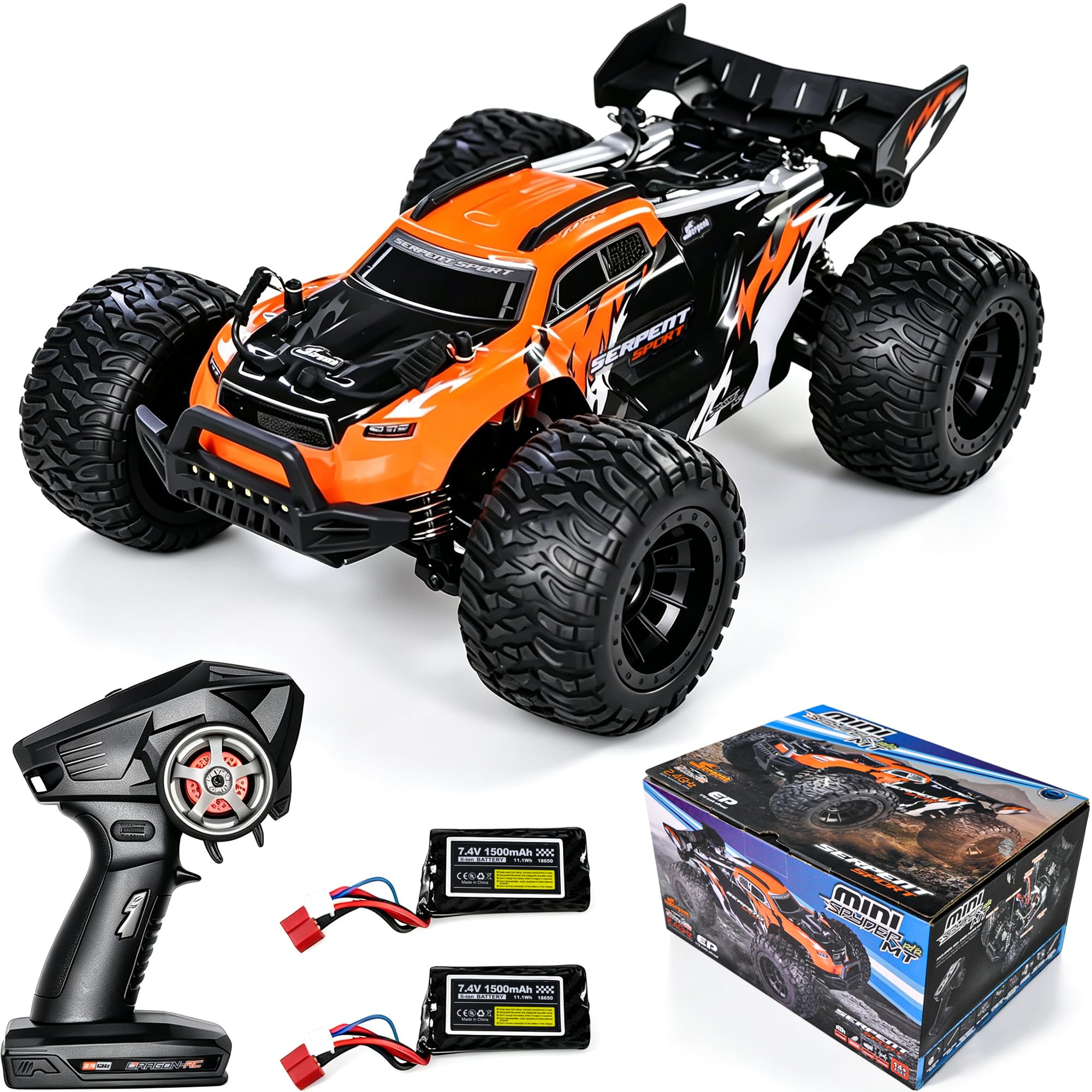 サーペント4WD高速ラジコンカー