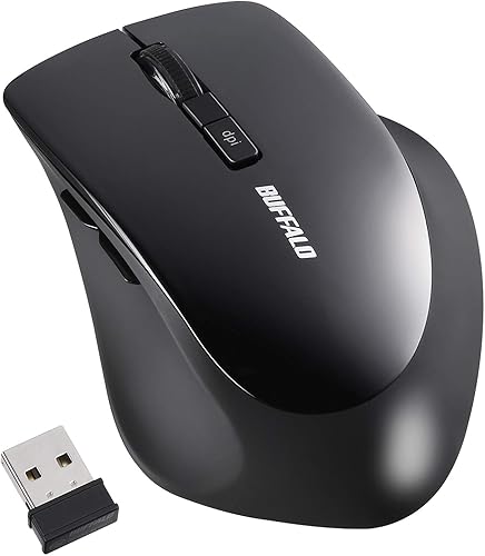 バッファロー BSMBW325BK ワイヤレスマウス 5ボタン