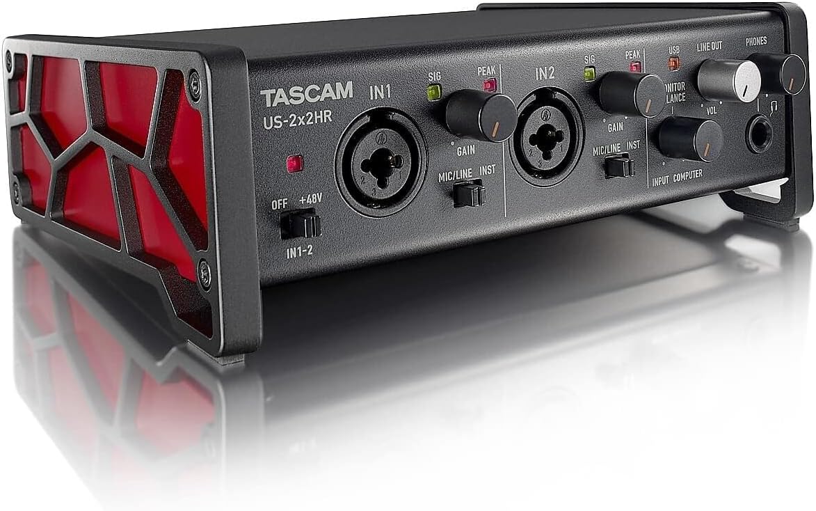 TASCAM US-2X2HR ハイレゾ対応オーディオインターフェース