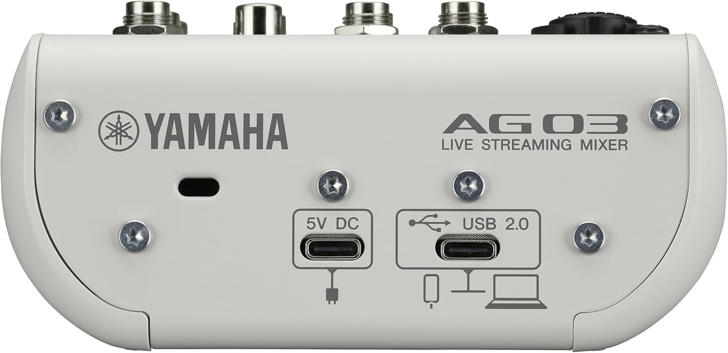 YAMAHA AG03MK2 ライブ配信用オーディオインターフェース